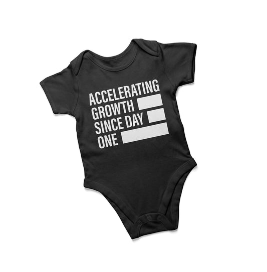 Accelerating Growth  -  100% Organic Cotton Onesie